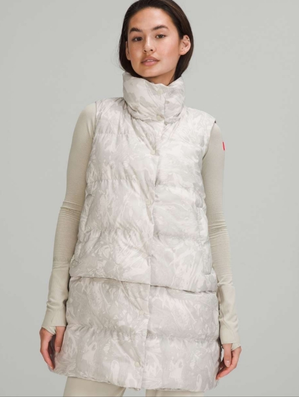 Lululemon Transformable ParkaMaple Metamorphosis Light Neutral Multi - Picture 2 of 6